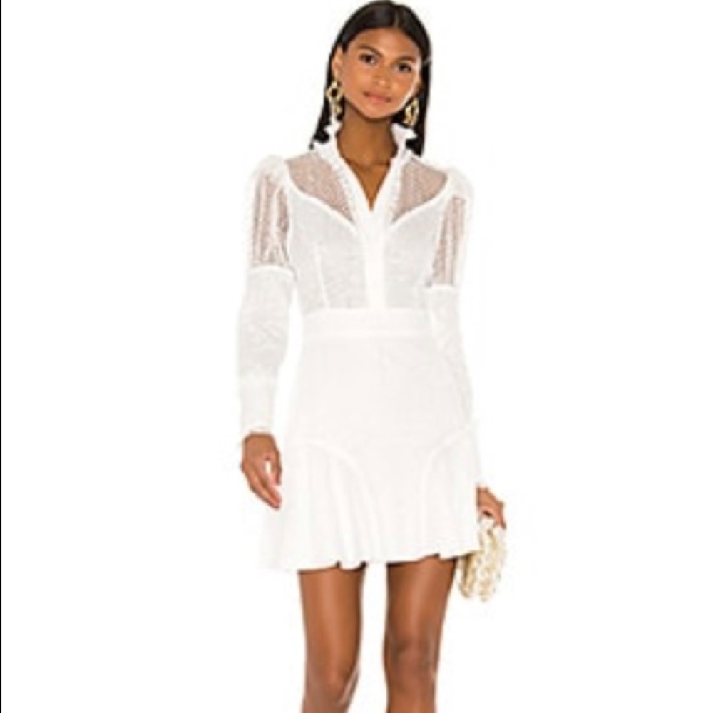 White Alexis Dress